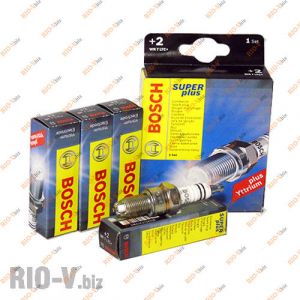 Свічки Bosch 1,0 AUDI, SEAT, SKODA, VW -98 WR7LTC +2 Yttrium - 0242235910