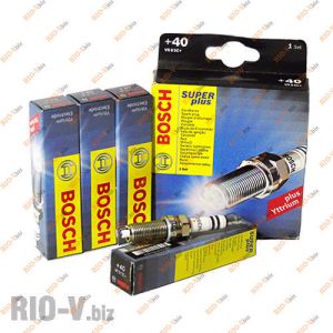 Свічки Bosch 0.9 RENAULT VR8SC +40 Yttrium - 0242129801