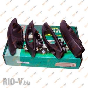 Ручка двери 2101, 2106 евро (к-т 4 шт) ТюнАвто - 2101-6205177