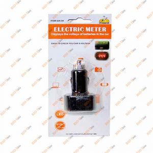 Прилад вольтметр з проводом 12 V Autogen - 026-34