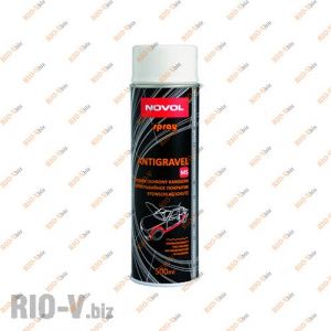 Гравітекс з каучуком білий аерозоль 500 мл (антигравій) Novol - 34212