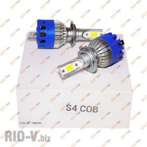Лампа LED S4 H7 12V 6000K (к-т 2 шт) COB LDD - LDD-6000-H7COB