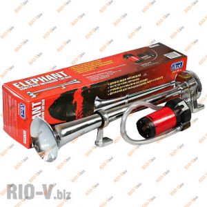 Сигнал дудка 450 мм метал 12V Vitol - CA-13004