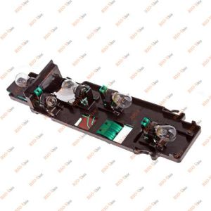 Плата заднього ліхтаря 2108 в зборі права Noname - 2108-3716092