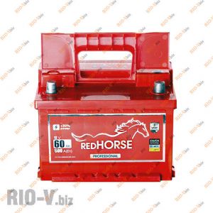 Акумулятор 60А + лівий 600А RED HORSE - R.HORSE--60А1
