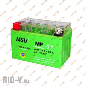 Акумулятор Мото 9А 12В гель MSU - YTX9A-BS