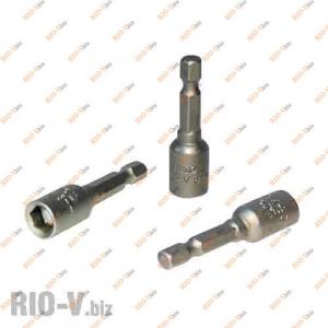 Насадка торцева шестигранна 1/4 "YATO М8 x 48 мм (YT-1503) - YT-1503