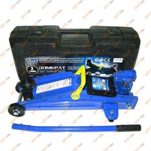 Домкрат підкатний 2 т підйом 300мм 6,3кг Vitol - ДП-20065К