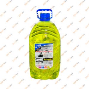 Рідина в бачок омивача AUTOGLAS -25 5л лимон - AUTOGLAS-limon-25-5l