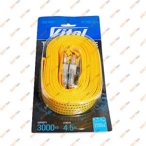 Трос буксирувальний 3 т 4,5 м гак Vitol - ТР-205-3-1