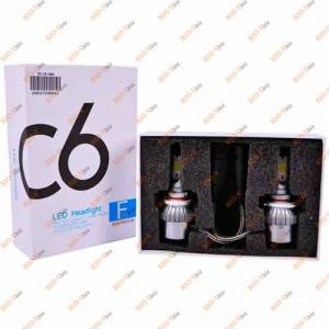 Лампа LED C6 НB4 12V 6000K (к-т 2 шт) COB HeadLight - 9006/HB4