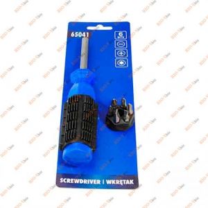 Викрутка + біти 6 шт Vorel - 65041