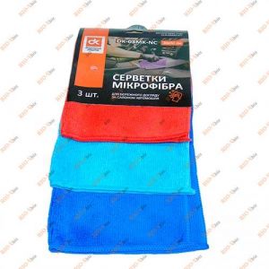 Серветка мікрофібра (в упак. 3 ост.) ДК - DK-3MKF