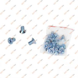 Гвинт М6х10 (в упак. 20 шт) піт / гл цб РН Metalvis - М6х10