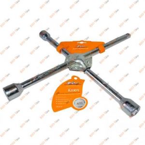 Ключ балонний хрест посилений 17 * 19 * 21 * 1/2 Аірлайн - AK-B-02