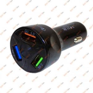 Автомобильное зарядное устройство APD-369 (12-32V_5V/3+2A,12V/1.8A, 3USB) - APD-369