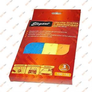 Серветка мікрофібра (в упак. 3 ост.) Elegant - EL100156