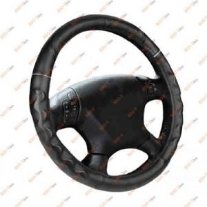 Обшивка на кермо кожзам L 40 см Elegant чорна (рельєф) 105 451 - EL105451