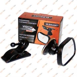 Дзеркало салонне на присосках 90х60мм Elegant 130 504 - EL130504