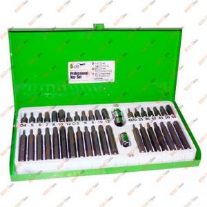 Біти 40 шт + Перехідник 6-гранн Torx Alloid - НБ-3840