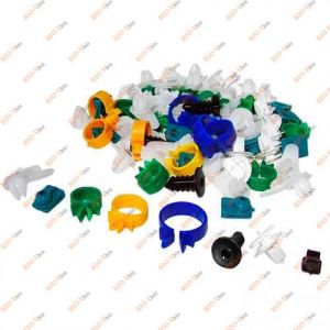 Клипса набор 2101 комплект (крепеж, пистон) Shemi - klipsa-nabor-2101