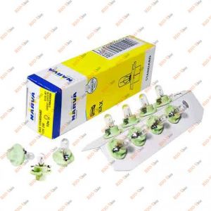 Лампа щитка приборов BX8,4d 12V 2W light-green 17054 Narva - 17054
