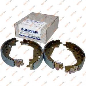 Колодка задняя торм Джили МК c ABS Könner - KBS-1212