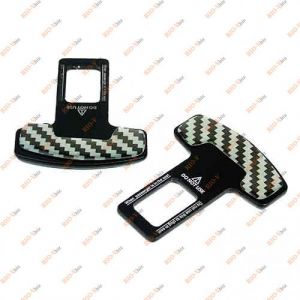 Заглушка ремня безопасности Карбон алюминий - Karbon-Z1