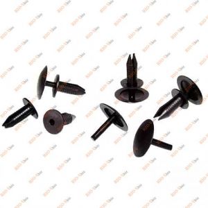 Клипса №30 (в упак. 100 шт) черная (крепеж, пистон) Shemi - №30-ch