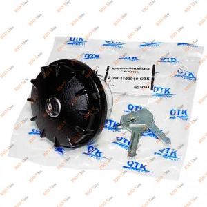 Крышка топливного бака 2108 с ключом метал ОТК - 2108-1103010-11