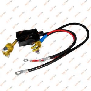 Клемма АКБ Таврия с проводом латунь (к-т) Каменец-Подольский - 15805