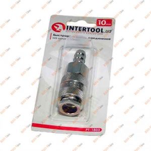 Бистрос'ем на шланг 10 мм (мама) Intertool - PT-1803