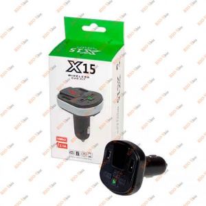 Модулятор X 15 блютуз+зарядка 2.1 А - X15