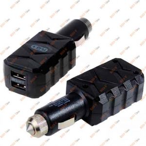 Автомобільний зарядний пристрій 2 USB 2400MA Pulso - C-4803H