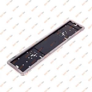 Рамка номера нержавейка потовщена Vitol - РН-50050