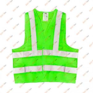 Жилет безпеки світловідбиваючий салатовий Vitol - ЖБ008