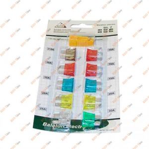 Предохранители Евро (к-т 10 шт) алюминий Balaton - BL-7