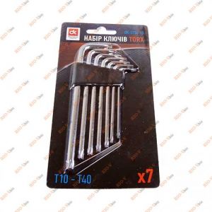 Набор Г-образных ключей звездочки 7 ед ДК - DK-ST34-13