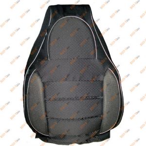 Чехлы Пилот Cayman Daewoo Lanos черно-серые - Pilot-lanos