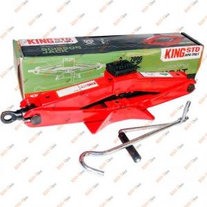 Домкрат ромб 2т Висота підйому 115-400мм King - KS-2000