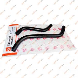 Патрубок обігрівача 2108-21099 (грубки) к-т 2 шт ДК - DK-1367