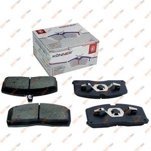 Колодка передняя торм Джили СК с ABS Könner - KPF-1726