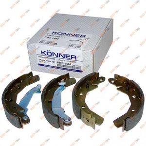 Колодка задня торм Матіз, Tico Könner - KBS-1404