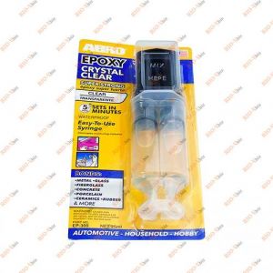 Клей для металу, пластик 25 мл шприц Abro - ЕР-300