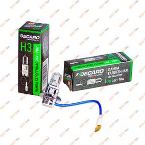 Лампа Н3 24V 70W Decaro - DEC-H324V70W