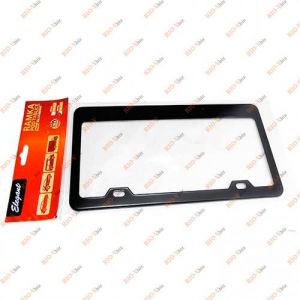 Авторамка нержавейка хромированная черная США Elegant - EL100606