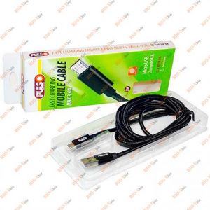 Кабель USB micro 3А, 2м черный CC-1802M BK PULSO - CC-1802MBK