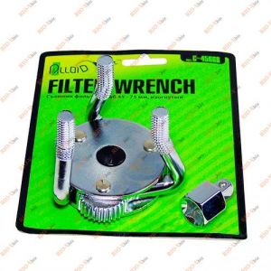 Знімач масляного фільтра краб 45-75 мм вигнутий Alloid - С-4566B