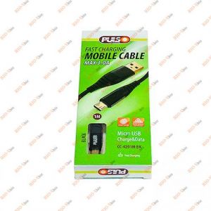 Кабель USB Micro 3А, 1м чорний швидка зарядка CC-4201M BK PULSO - CC-4201MBK