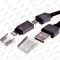 Фотография Кабель USB Micro/Apple 1м красный плоский CP-002R PULSO